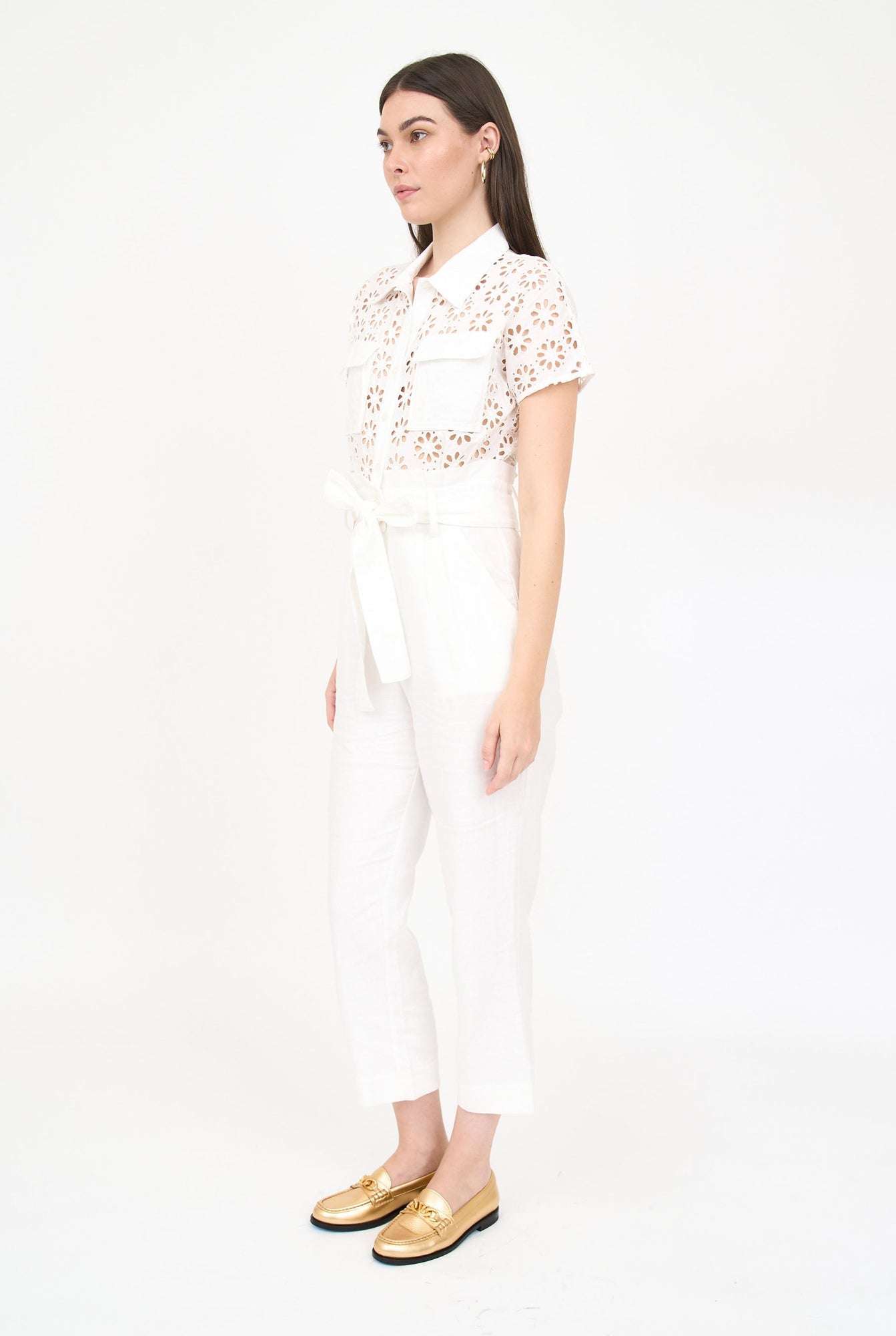 Chase Jumpsuit - White