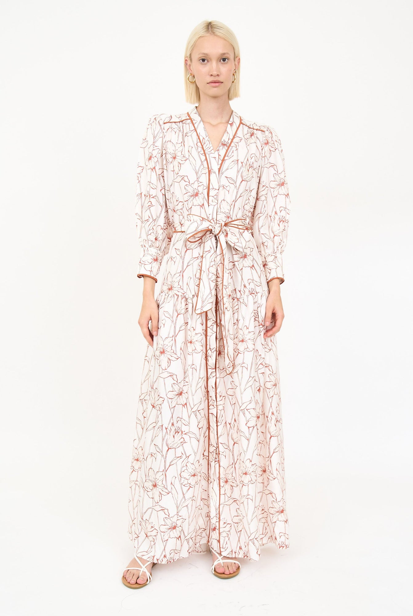 Layla Dress - Botanical Vine