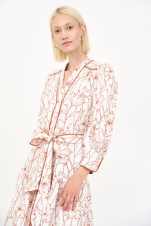 Layla Dress - Botanical Vine
