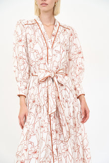 Layla Dress - Botanical Vine