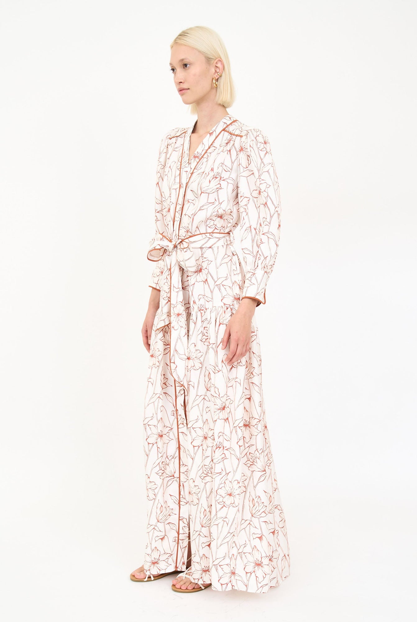 Layla Dress - Botanical Vine