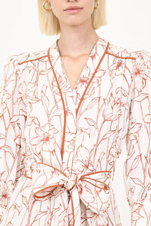 Layla Dress - Botanical Vine