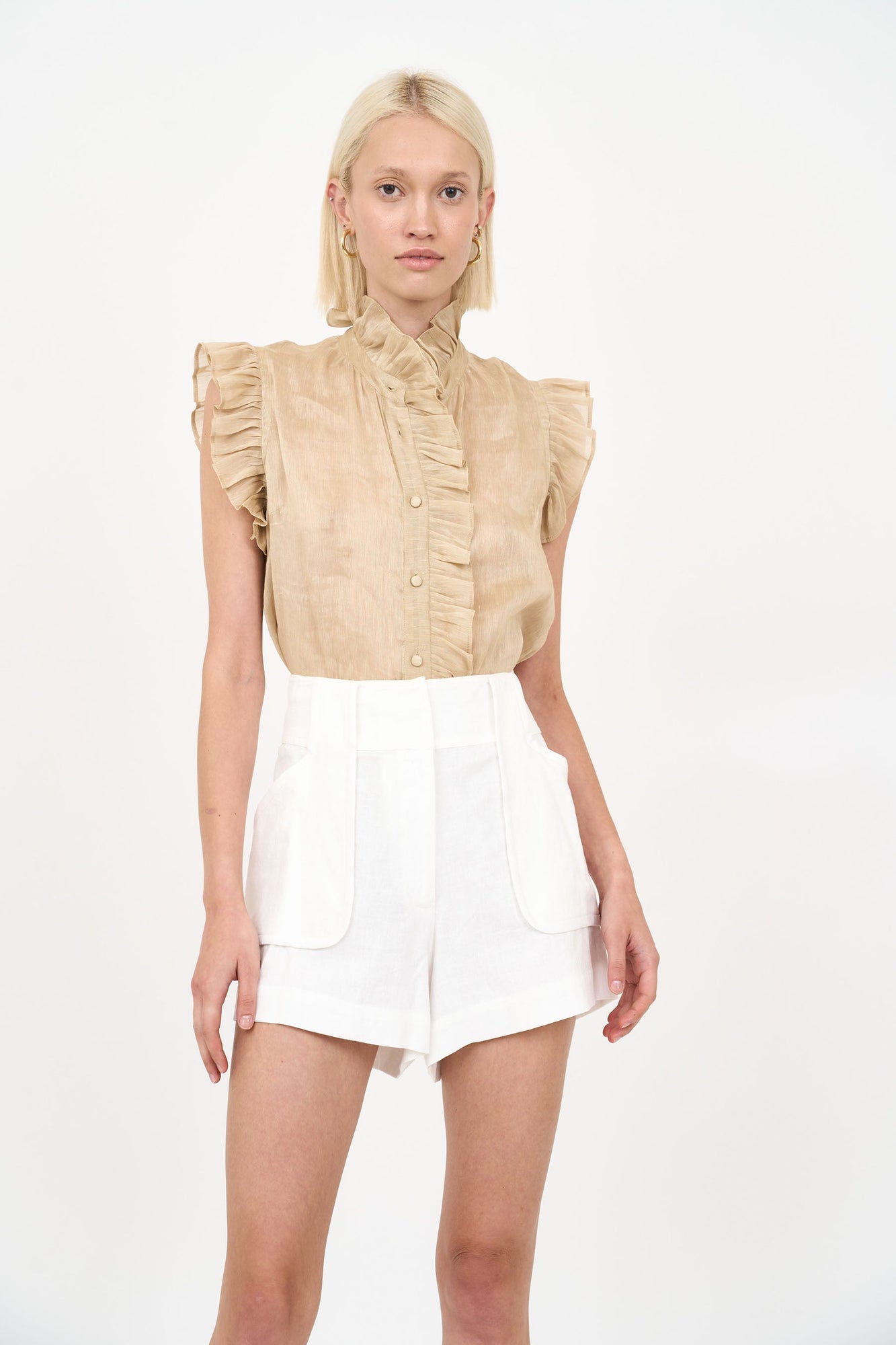Marfa Top- Champagne