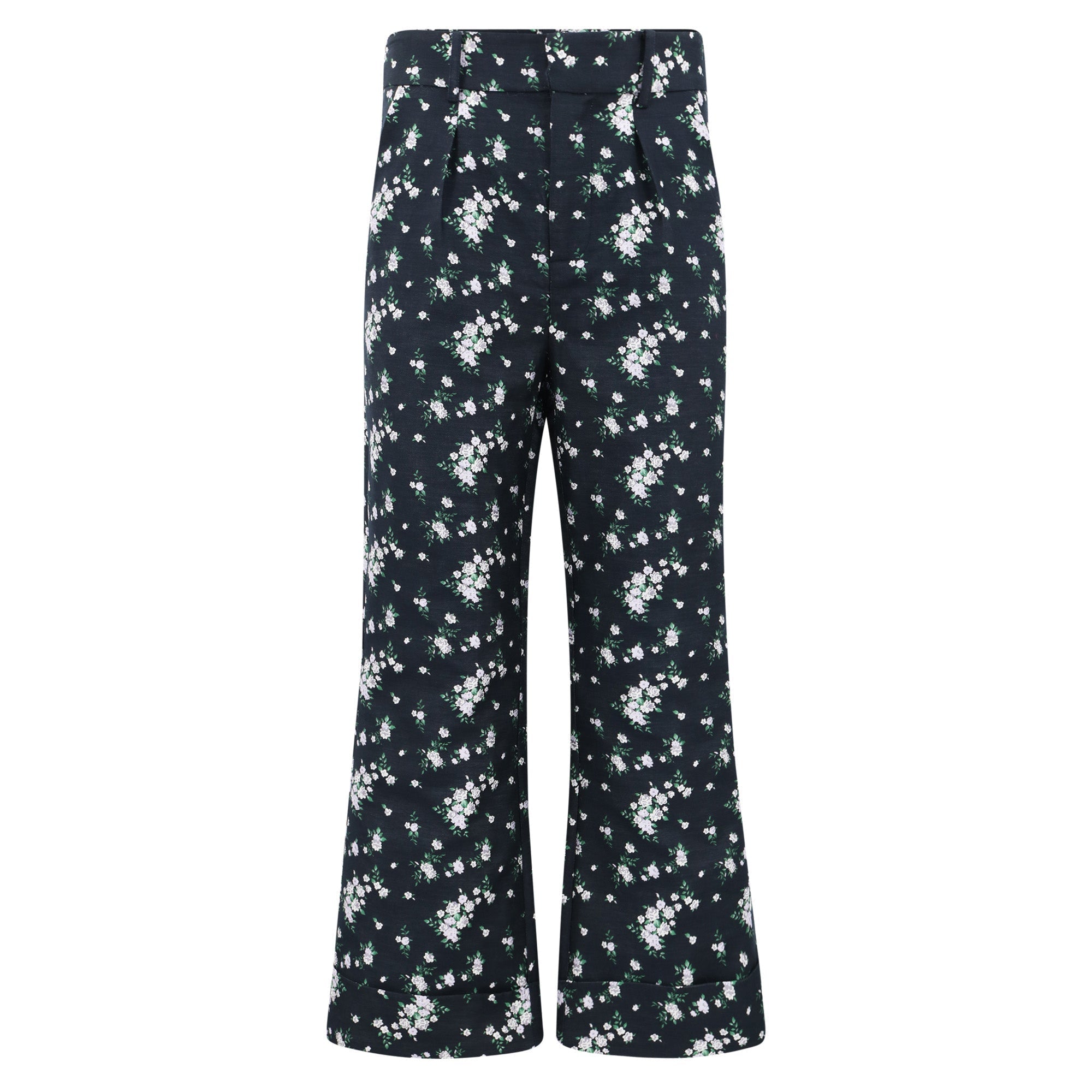 Mallory Pant - Floral Jacquard