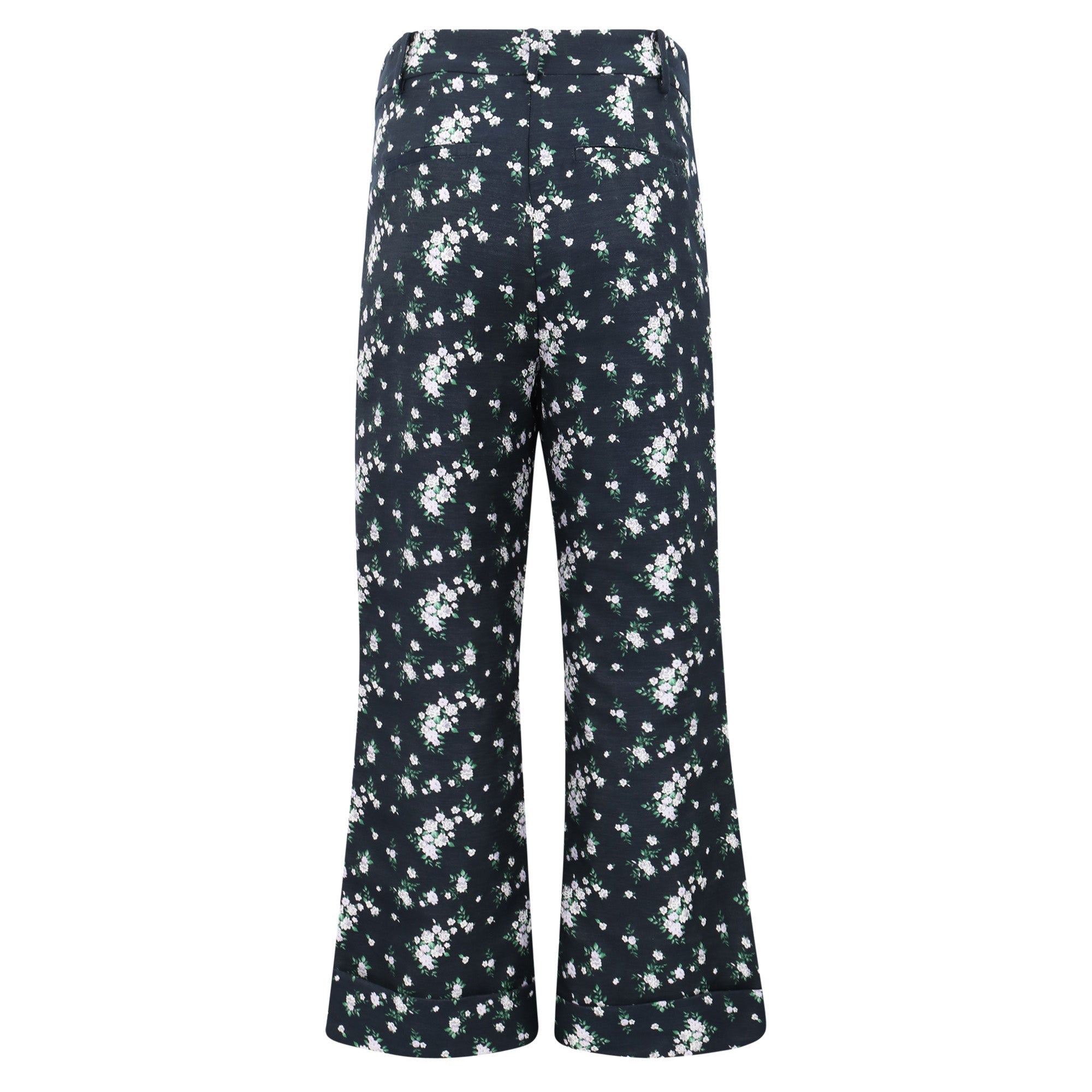 Mallory Pant - Floral Jacquard