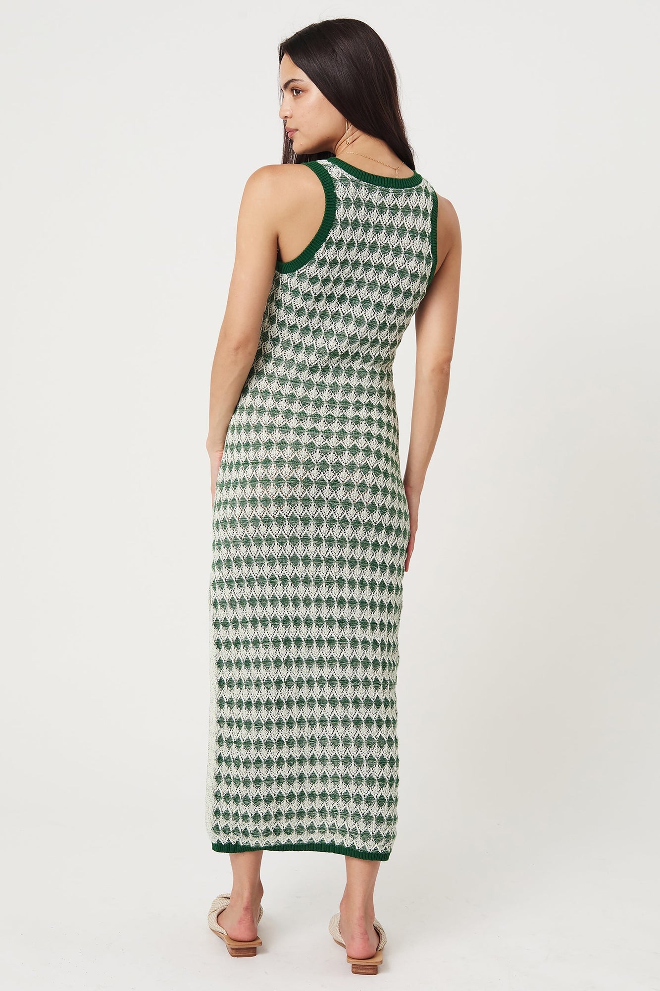 Bryony Maxi Dress - Crochet Diamond