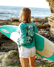 California Dreaming Long Sleeve Tee | Green