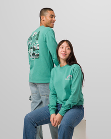 California Dreaming Long Sleeve Tee | Green