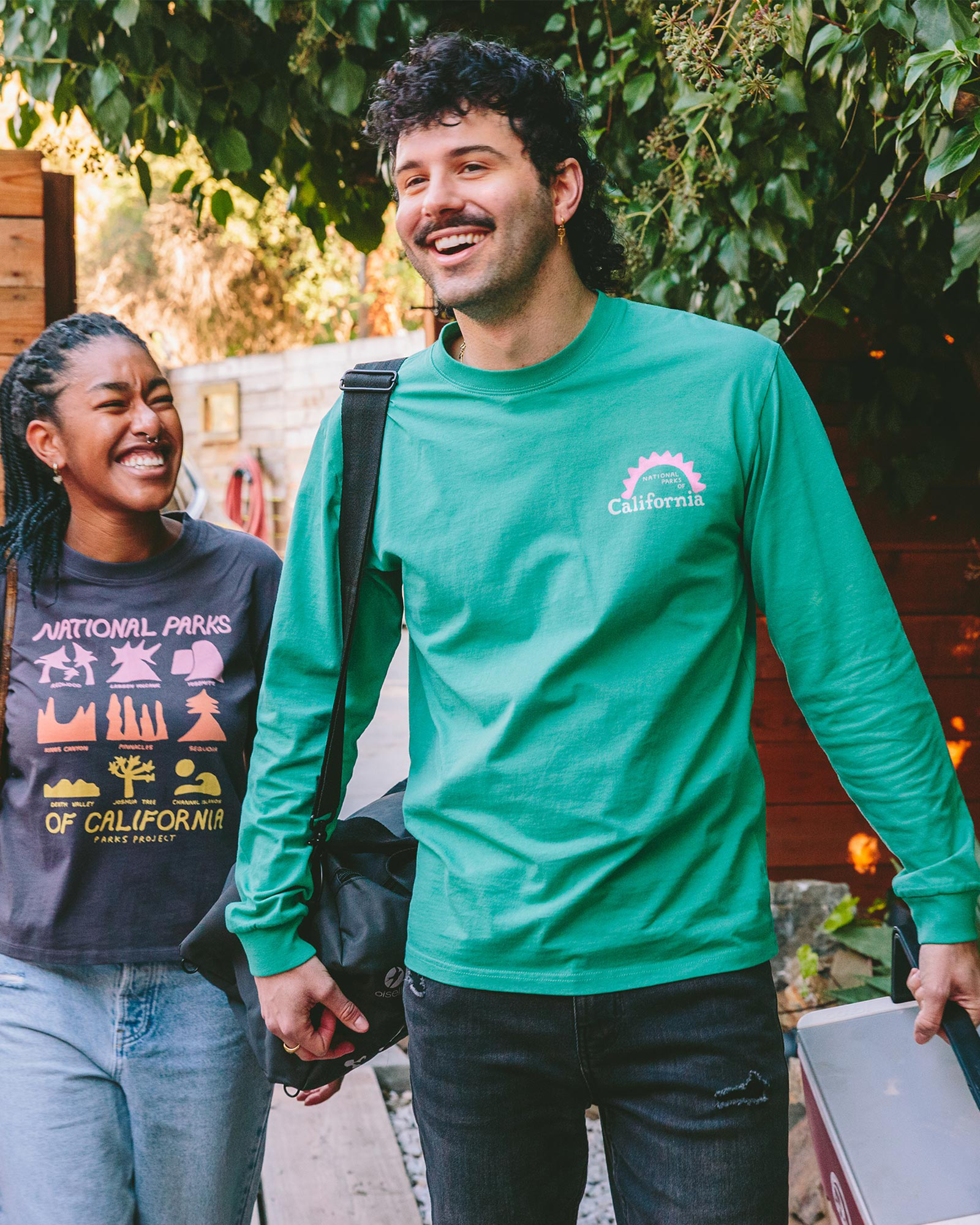 California Dreaming Long Sleeve Tee | Green
