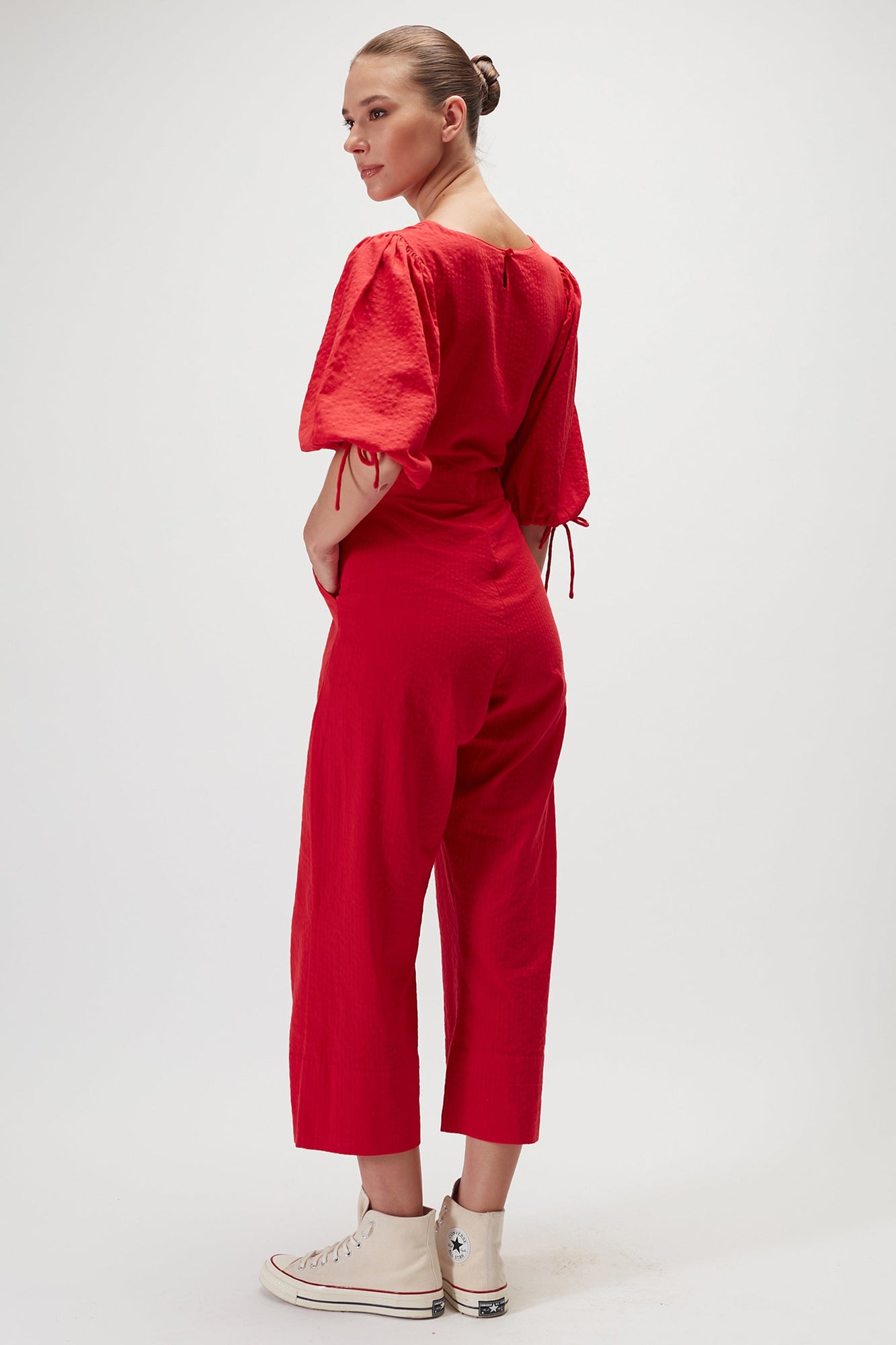 Robin Jumpsuit - Cherry