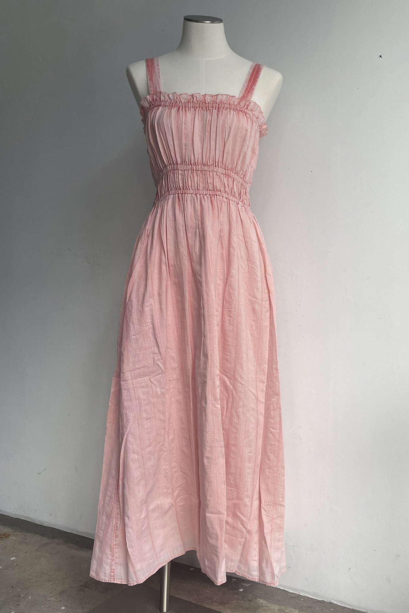 Dolly Maxi Dress - Cloud Pink S