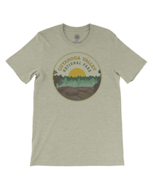 Cuyahoga Valley Sun Tee | Heather Stone