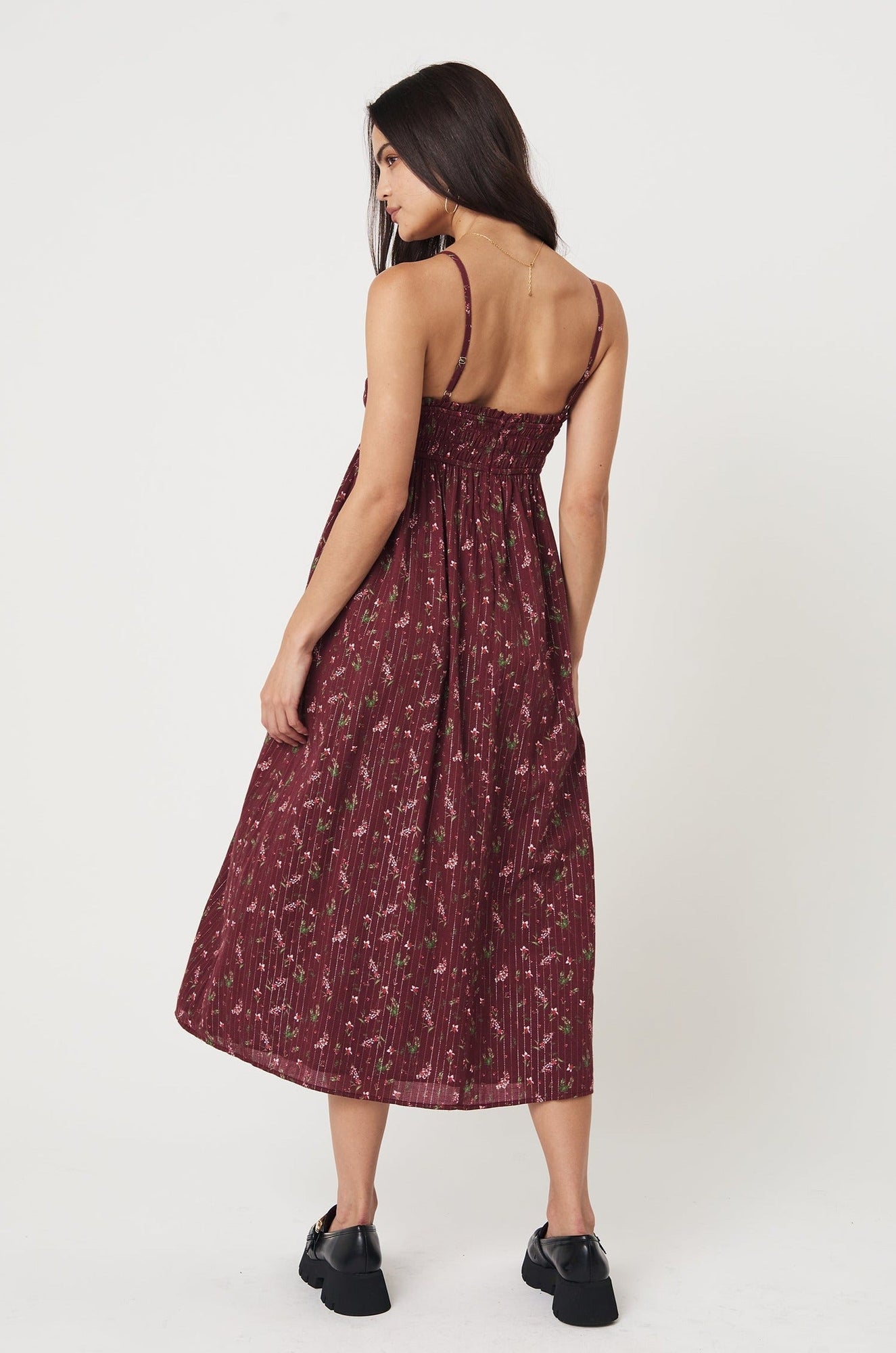 Ruth Maxi Dress - Dark Prairie