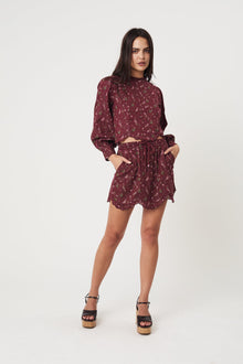Mahina Mini Skirt - Dark Prairie S