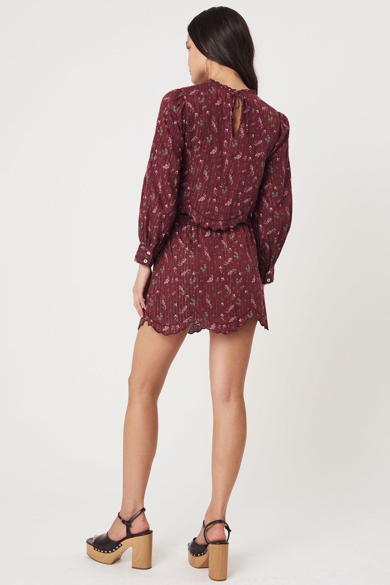 Mahina Mini Skirt - Dark Prairie S