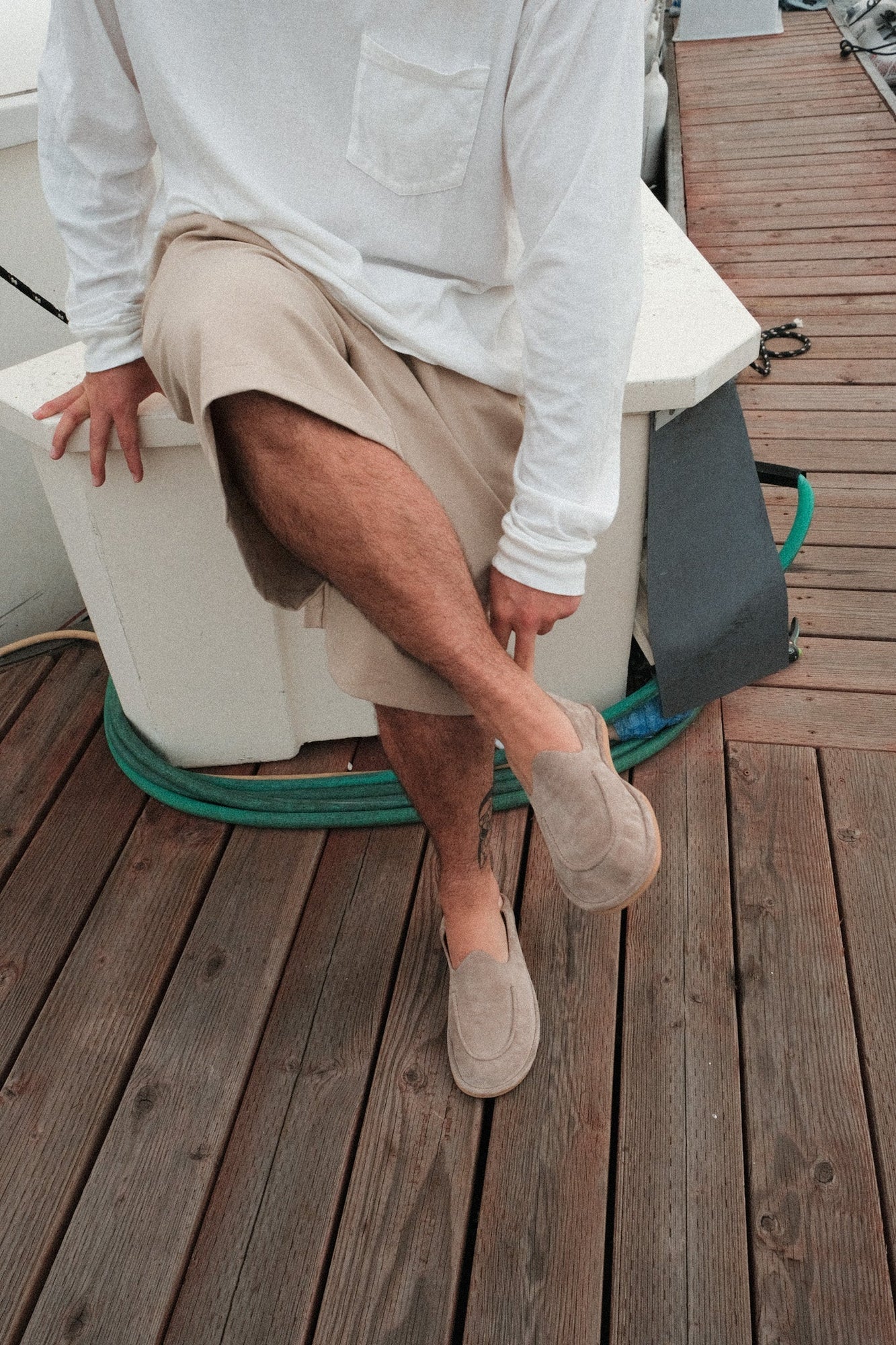 Mens | Reef Suede Slipper | Taupe