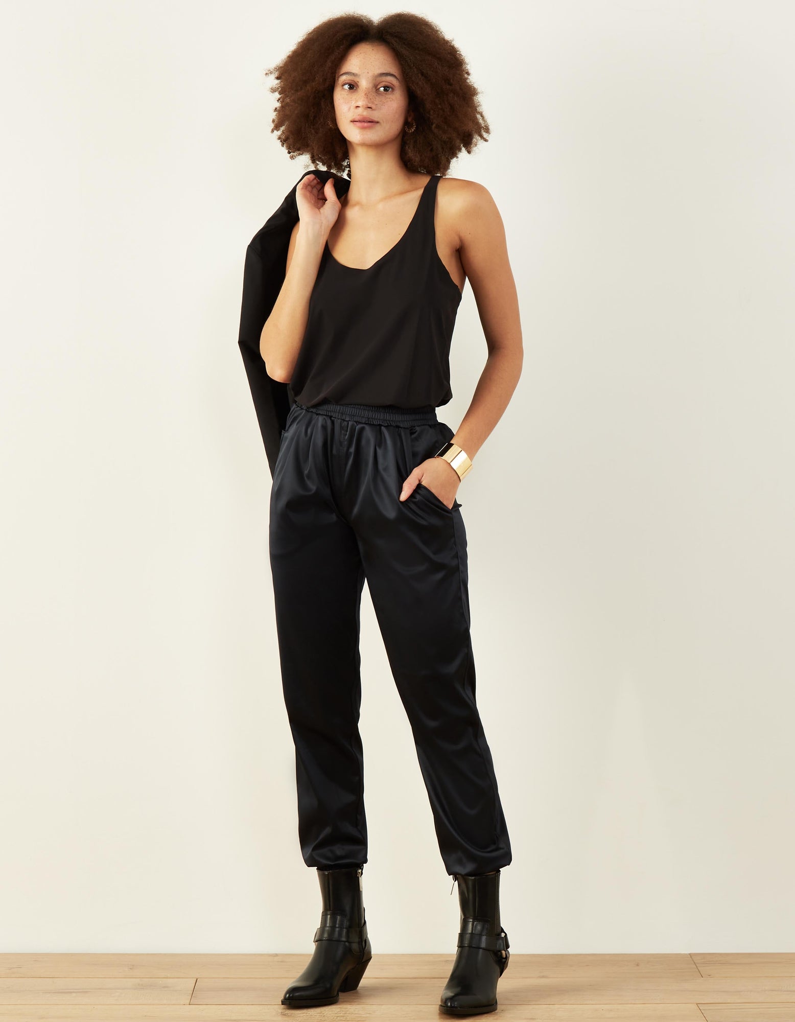 Day to Night Pants | Midnight