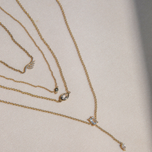 Diamond Eye Winking Necklace | Rose