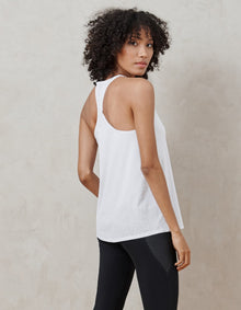 Dream Harder Tank | White