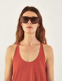 Dream Harder Racerback Tank Top | Terracotta