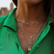 Emerald Cut Jollie DETACHABLE Pendant | Lemon