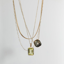 Emerald Cut Jollie DETACHABLE Pendant | Lemon