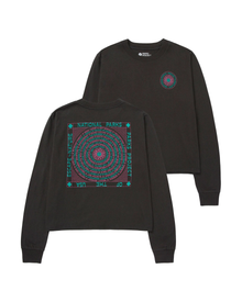 Escape to Nature Boxy Long Sleeve Tee | Vintage Black