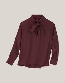 Gallery Blouse | Merlot