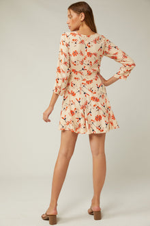 Irma Mini Dress - Garden Bloom Floral