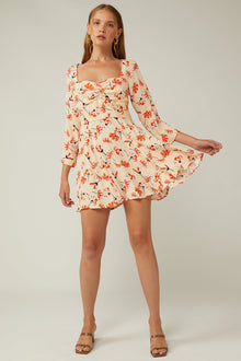 Irma Mini Dress - Garden Bloom Floral