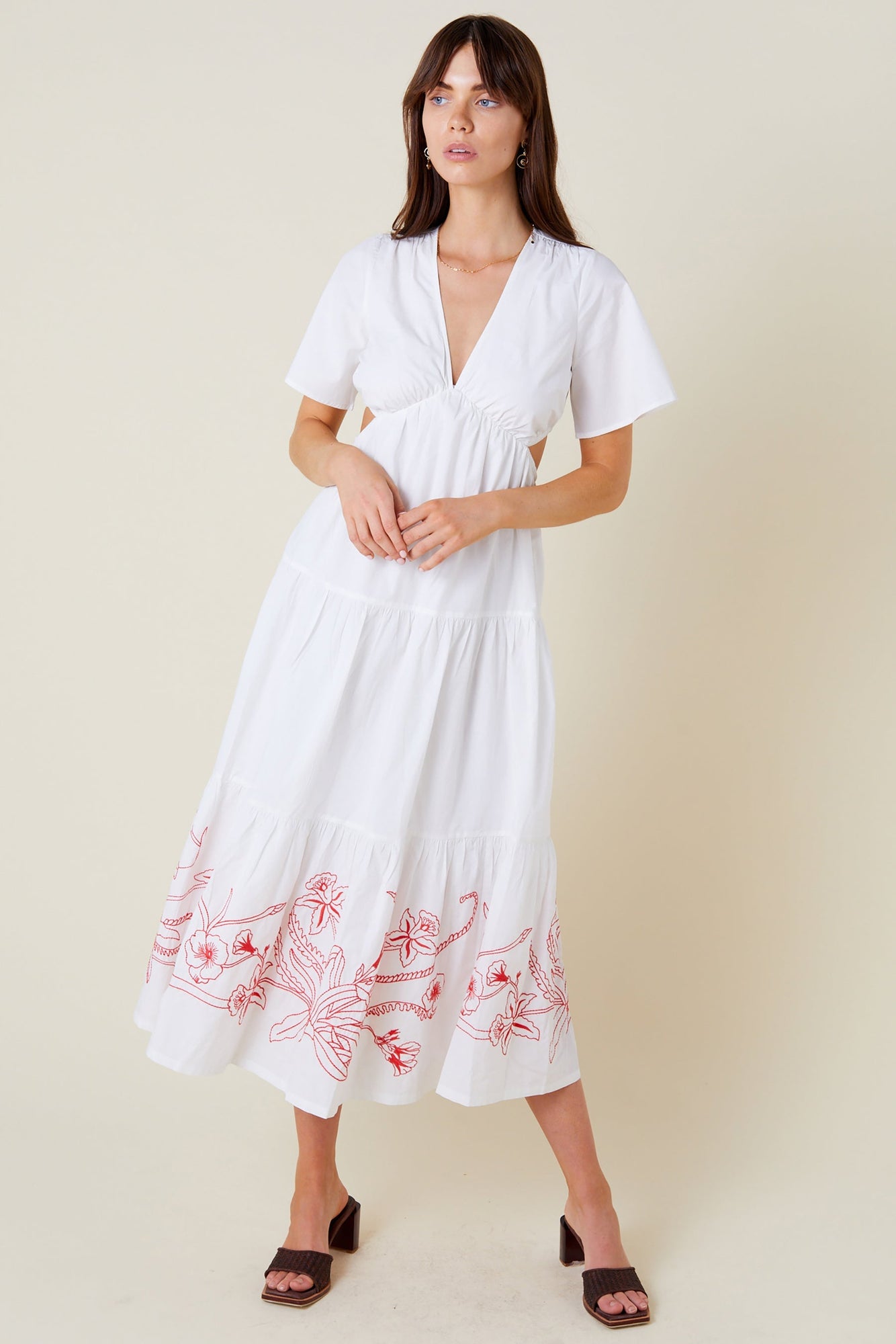 Verity Maxi Dress - Gardenia