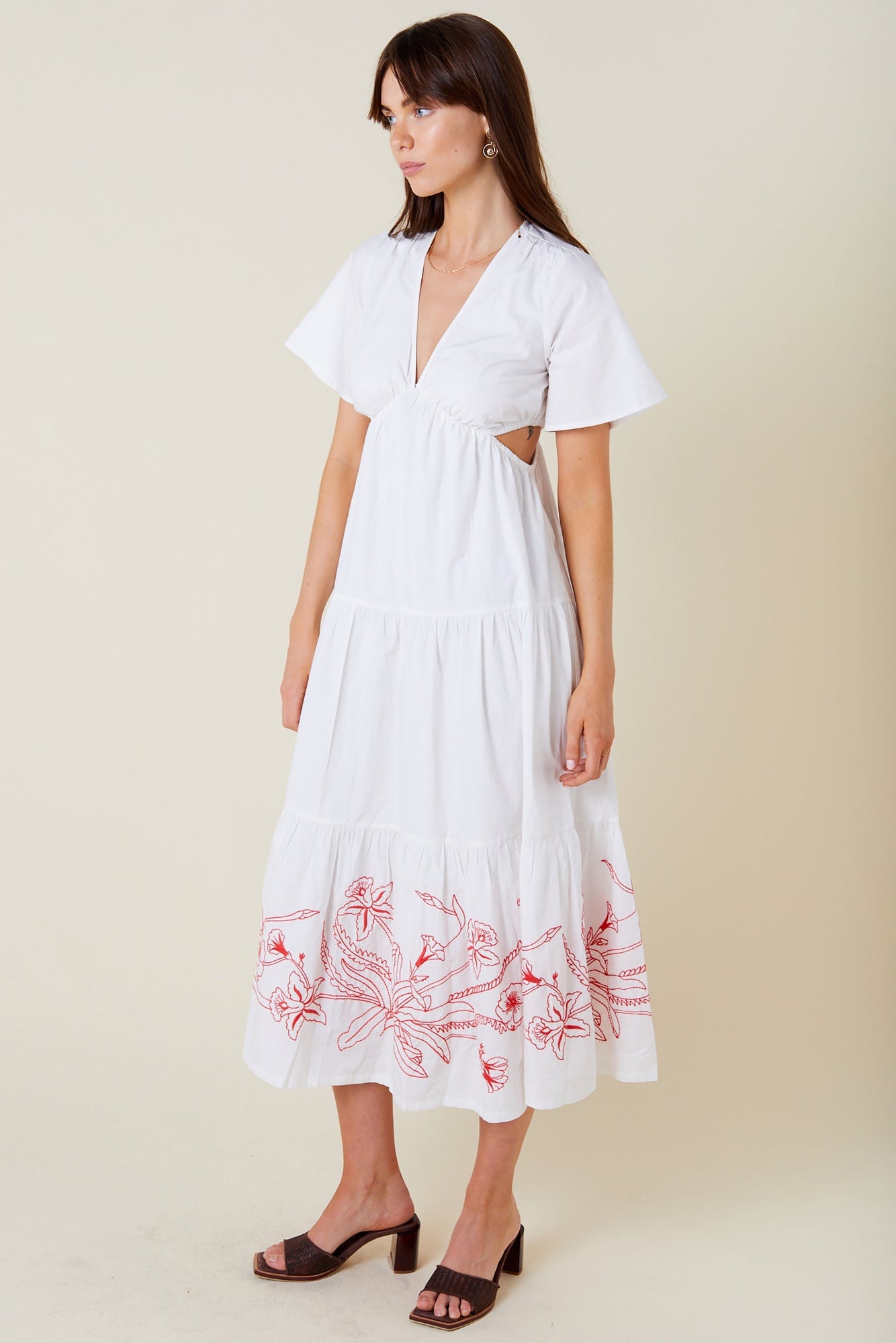 Verity Maxi Dress - Gardenia