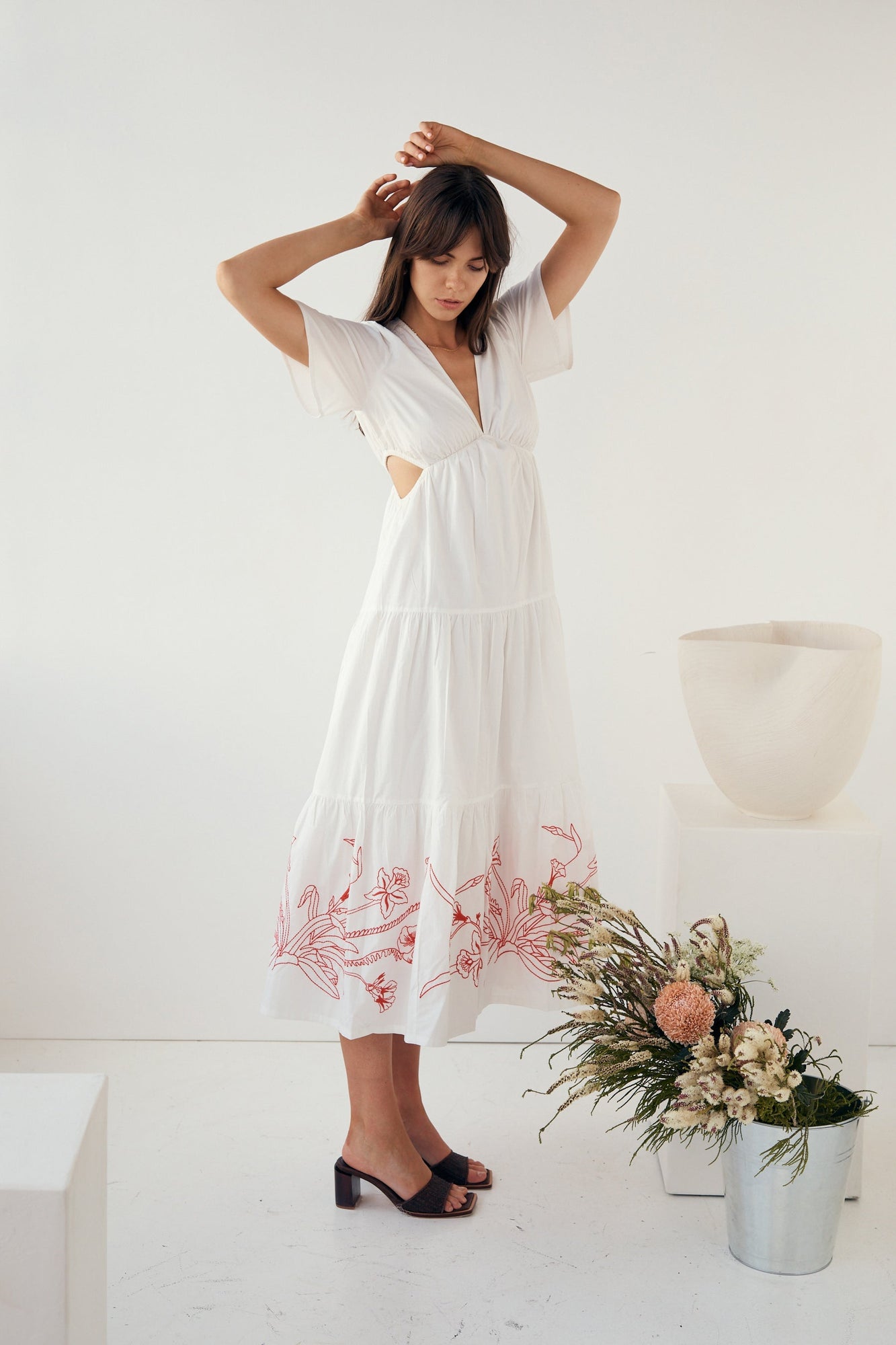 Verity Maxi Dress - Gardenia