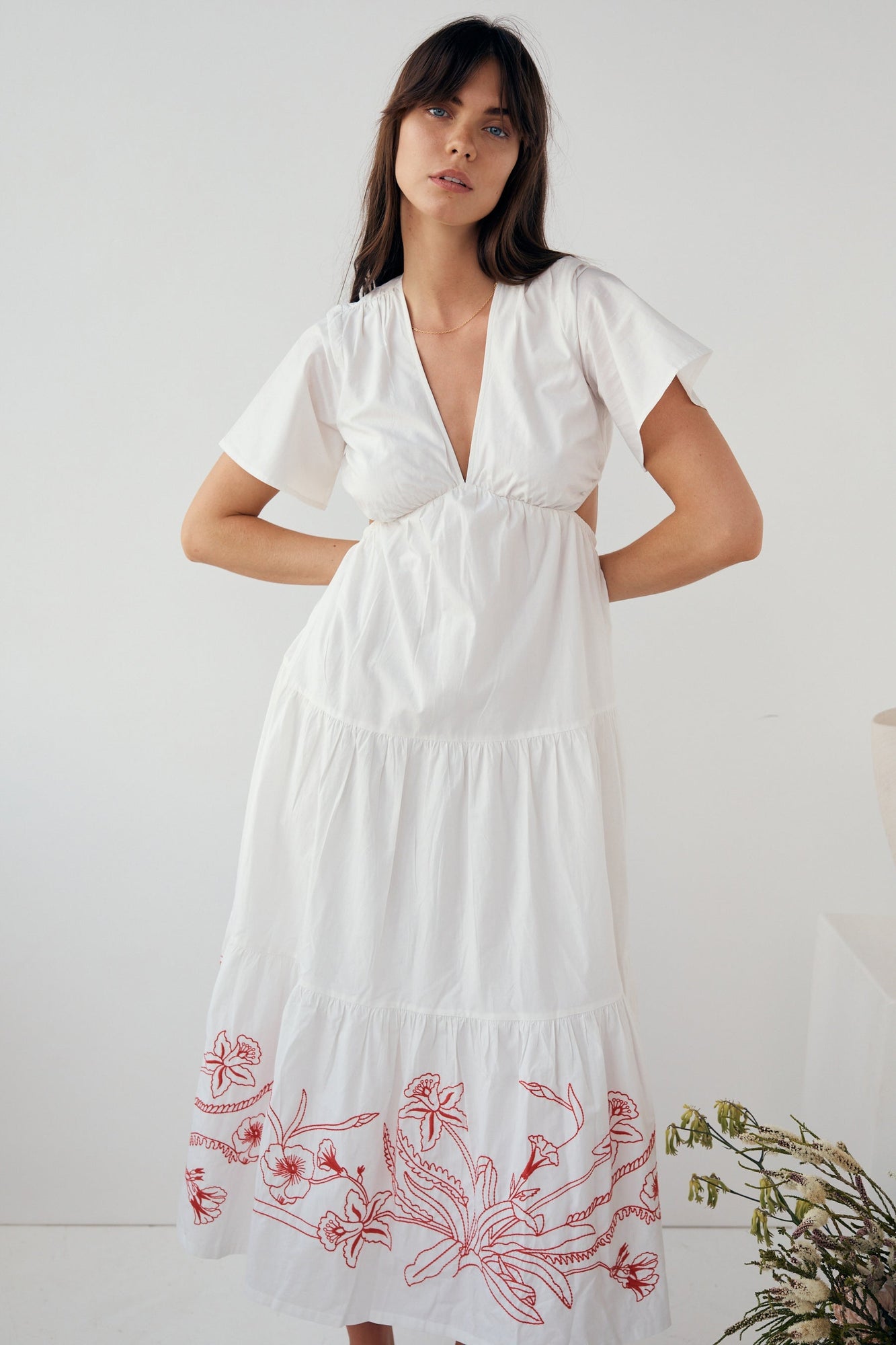 Verity Maxi Dress - Gardenia