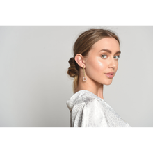Glazed Munchkin Gold Movement Bar Studs | Rose