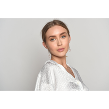 Glazed Munchkin Gold Movement Bar Studs | Rose