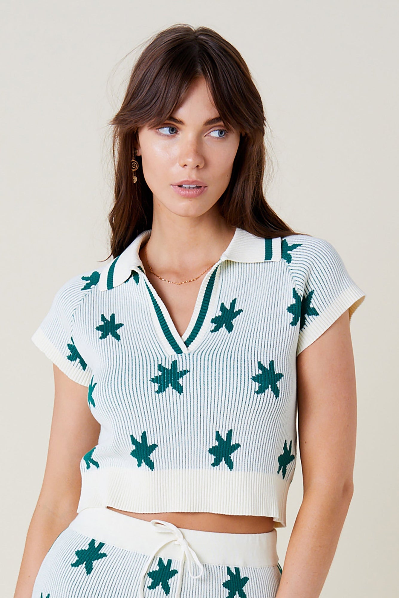 Masha Polo - Green Flore