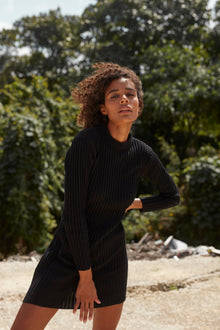 Charli Knit Dress - Black