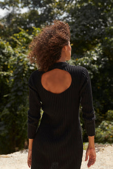 Charli Knit Dress - Black