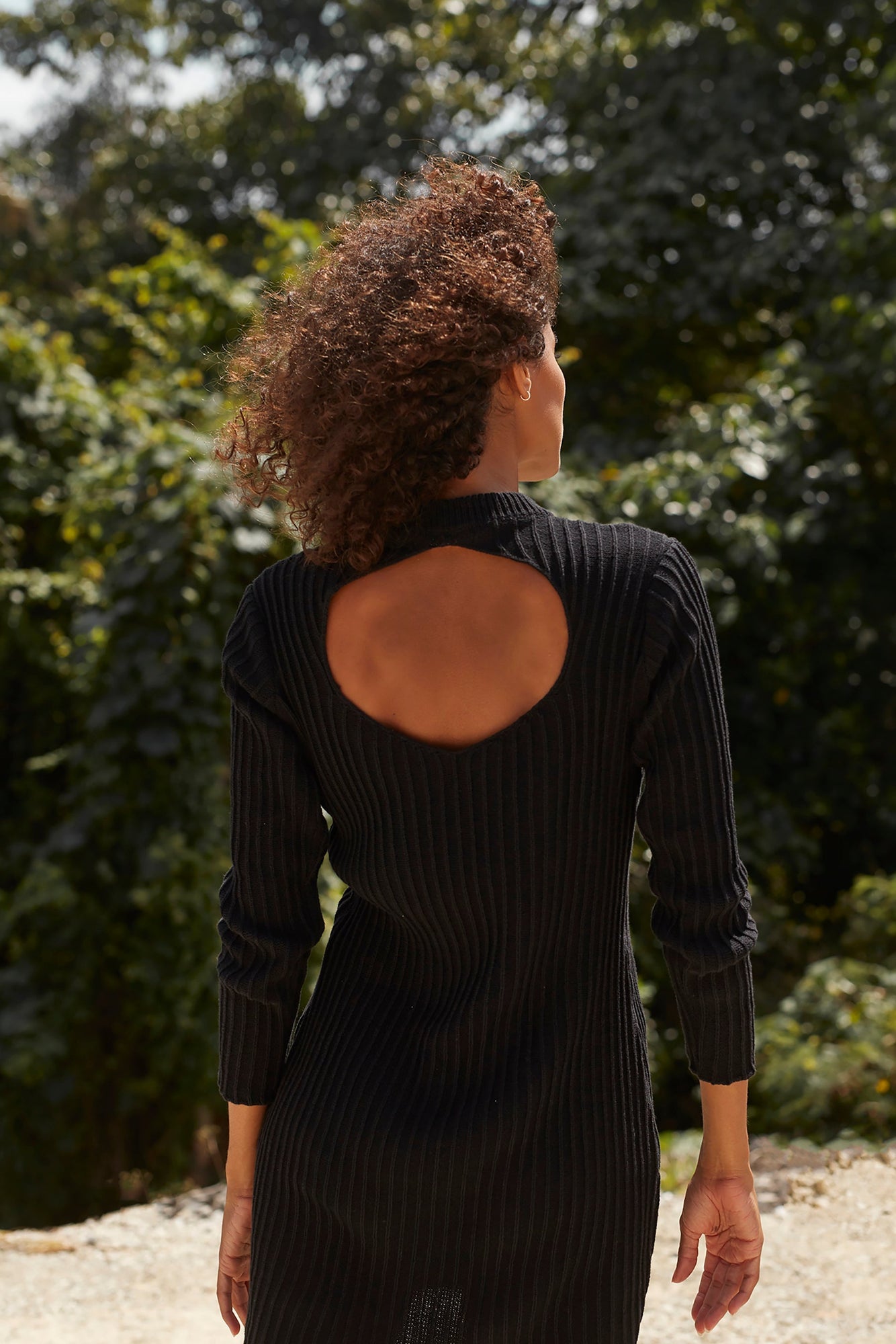 Charli Knit Dress - Black