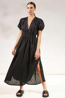 Opal Split Dress - Black
