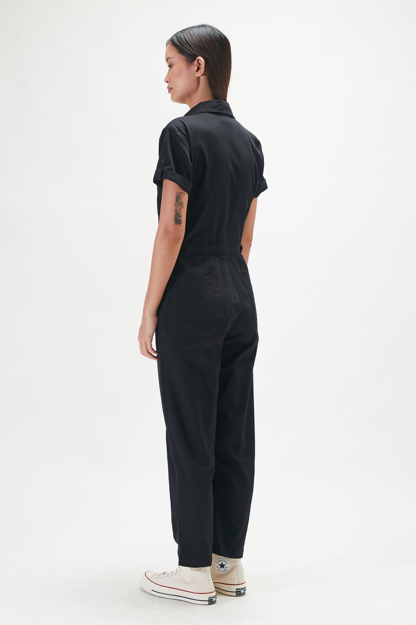 Bintēji Worksuit - BLACK