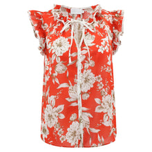 Nadya Top - Red Magnolia