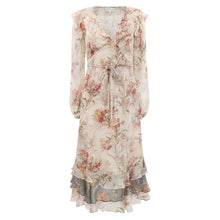 Violet Dress - Ivory Brocade
