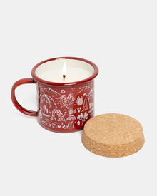 Iconic National Parks Enamel Mug Candle | Red