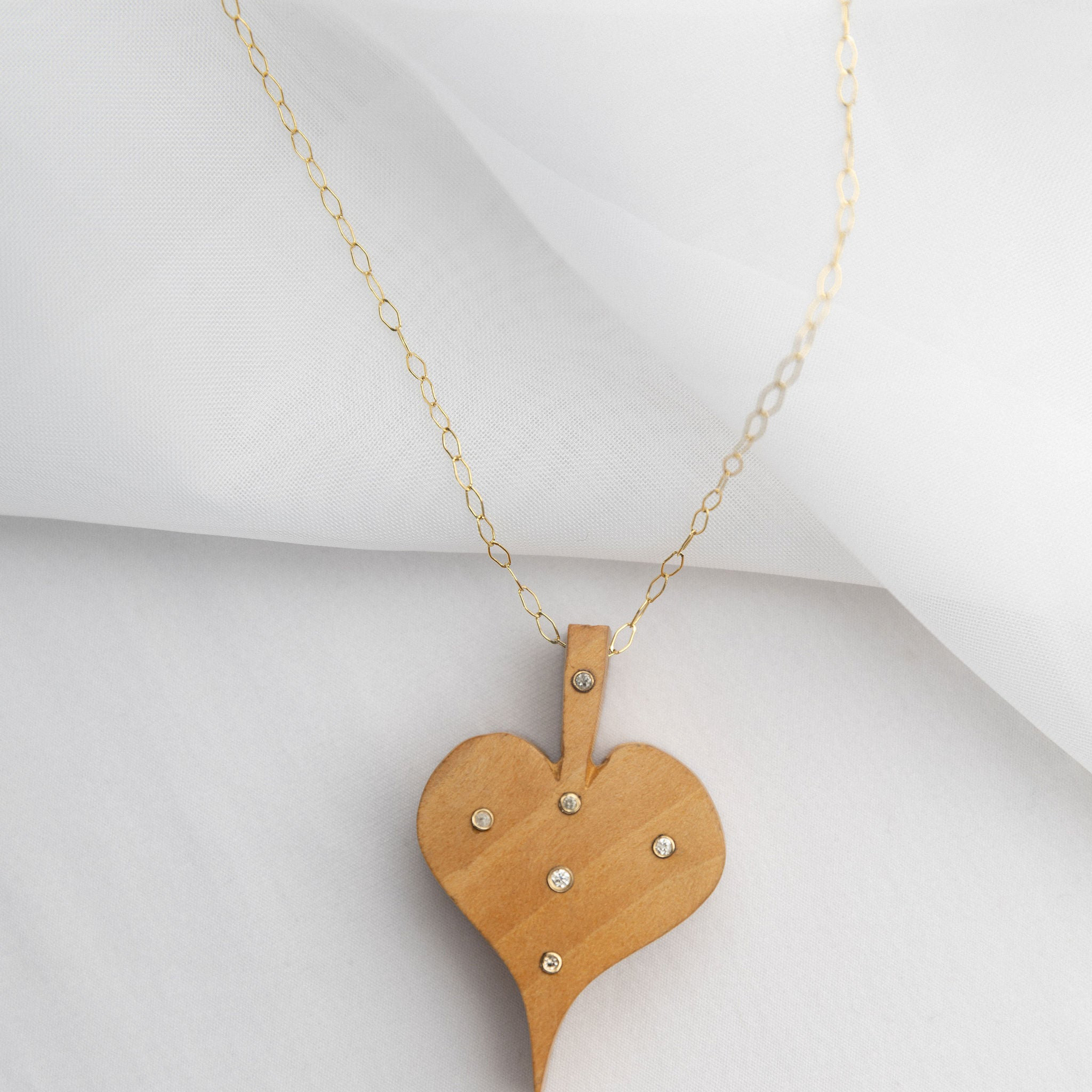 Light Spade Pendant | Yellow