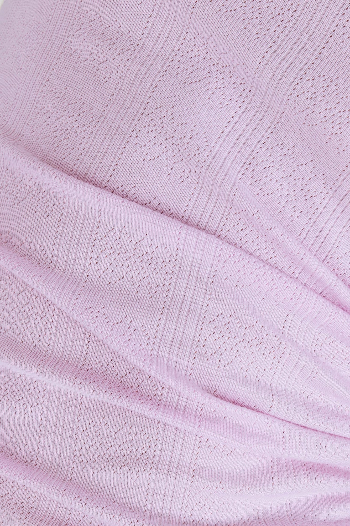 Pointelle Flare Pant | Lilac