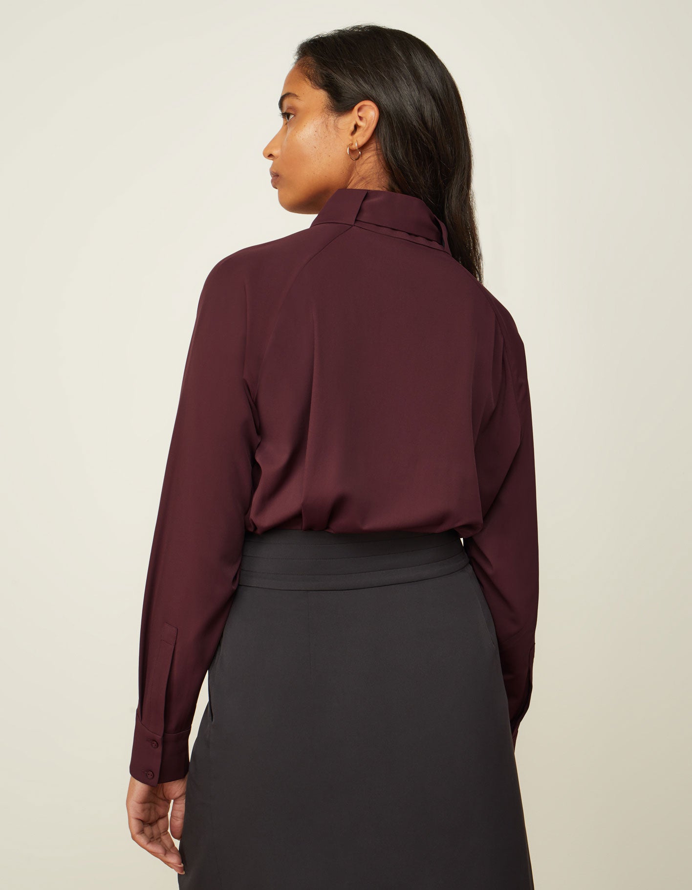 Gallery Blouse | Merlot