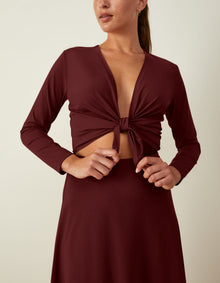Destination Dress | Merlot