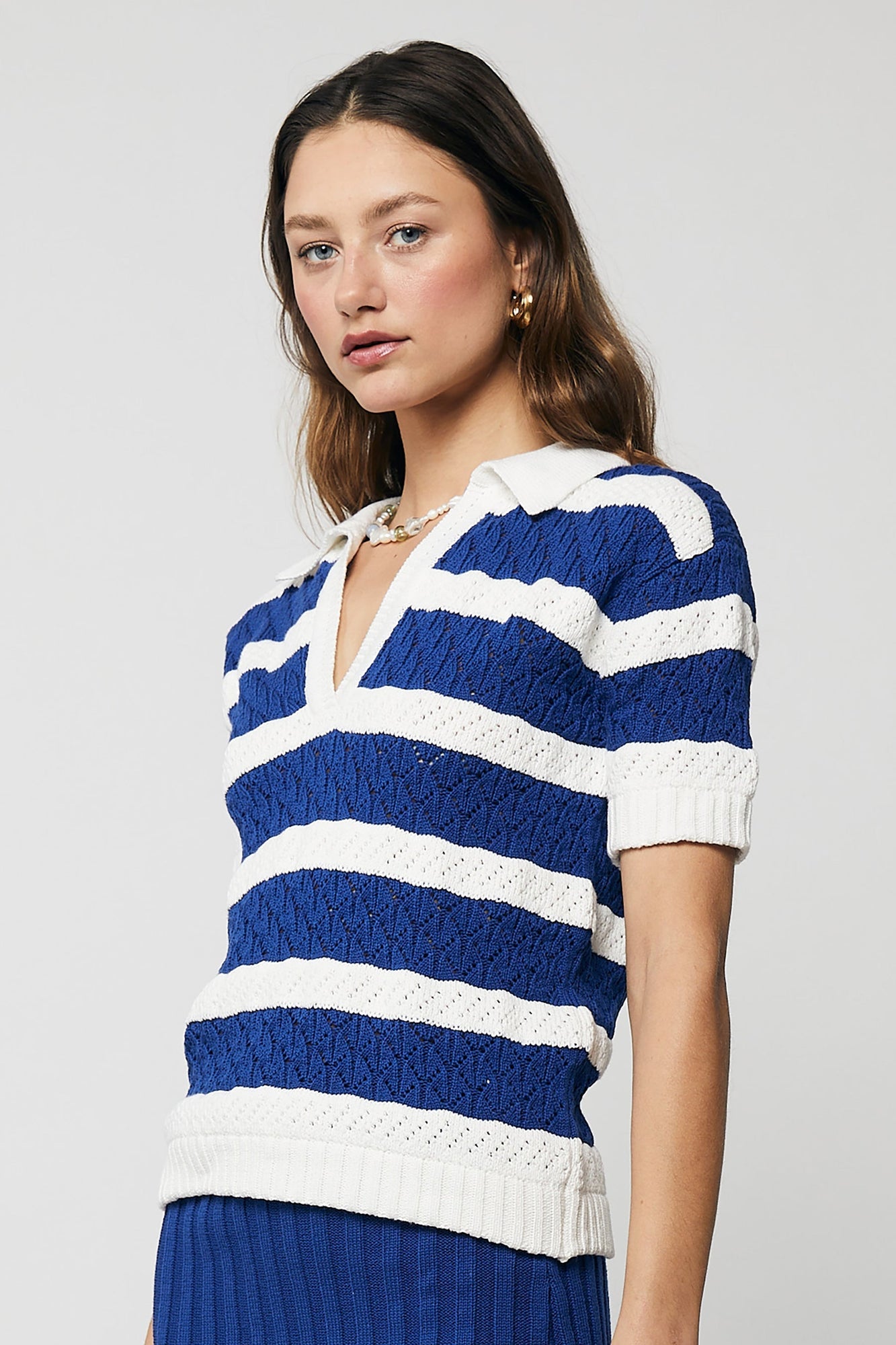 Venus Polo Shirt - Matisse Blue